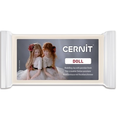 Cernit Doll Polimer Kil 500Gr 010 white