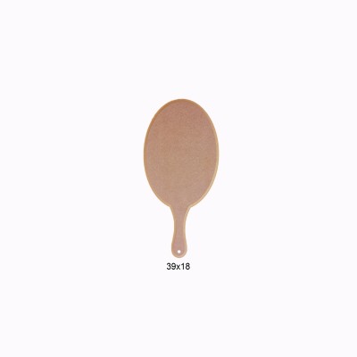Oval Sunumluk Supla 39x18cm Ahşap Obje