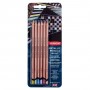 Derwent Metallic Pencils Metalik Renkli Boya Kalemi 6'lı Blister Coloured