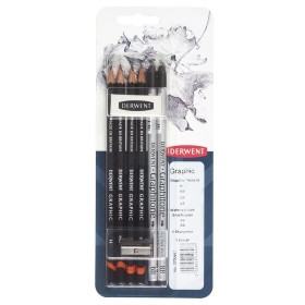 Derwent Graphic Pencils Medium 4'lü Blister (Designer) 