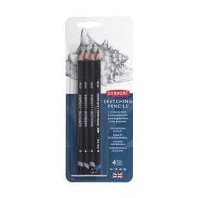 Derwent Sketching Pencils Çizim Kalemi Seti 4'lü Blister
