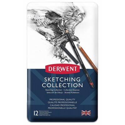 Derwent Drawing Pencils Renkli Çizim Kalemi Seti 72'li Tüp