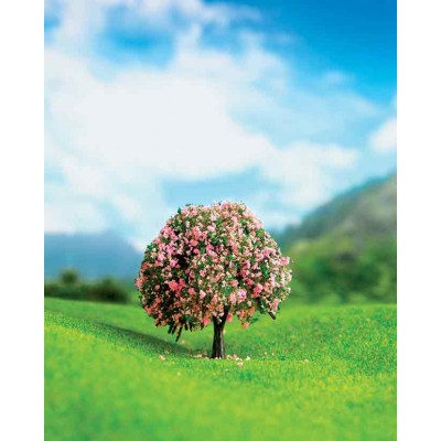 Mor Çiçekli Ağaç 5,5 cm 2 li