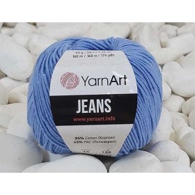 YarnArt Jeans Amigurumi El Örgü İpi 50gr - 15 ORTANCA MAVİ