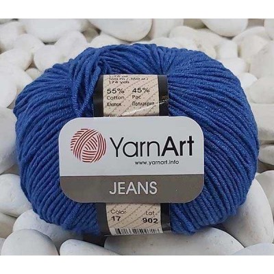 YarnArt Jeans Amigurumi El Örgü İpi 50gr - 17 MAVİ