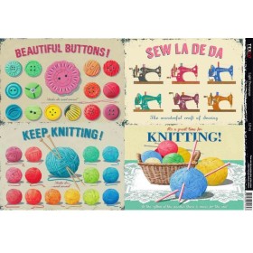 Tex.co Ligt Dekupaj Kağıdı 35x50 cm Model 62