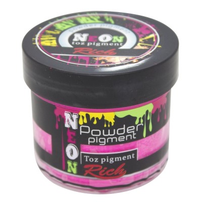 Rich NEON Toz Pigment 60cc- 11019 KIRMIZI