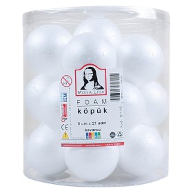 KP-05 Köpük TOP strafor 5 cm x 21 adt Kavanoz 8696511156224