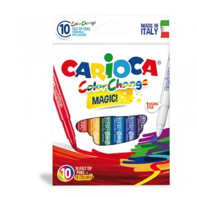 Carioca Renk Değiştiren Sihirli Keçeli Kalemler (9 Renk + 1 Renk)