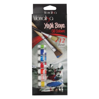 Monalisa Yağlı Boya 12x12 ml Tüp