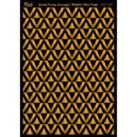 Rich Varak Soft Dekopaj Kağıdı 29x42cm - 7007 ALTIN Rich Varak Soft Dekopaj Kağıdı 29x42cm - 7007 ALTIN