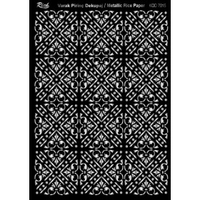 Rich Varak Soft Dekopaj Kağıdı 29x42cm - 7015 GÜMÜŞ Rich Varak Soft Dekopaj Kağıdı 29x42cm - 7015 GÜMÜŞ