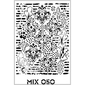 Rich Mix Stencil Şablon Özel Seri 33x48cm - MIX050