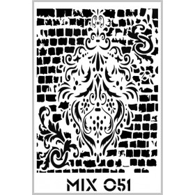 Rich Mix Stencil Şablon Özel Seri 33x48cm - MIX051
