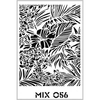Rich Mix Stencil Şablon Özel Seri 33x48cm - MIX056