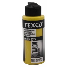 Texco Akrilik 110cc Boya 11618 - OXİD SARI Texco Akrilik 110cc Boya 11618 - OXİD SARI