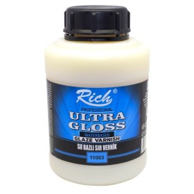 Rich ULTRA Gloss PARLAK Su Bazlı SIR Vernik 1250cc Rich ULTRA Gloss PARLAK Su Bazlı SIR Vernik 1,75 kg 2500cc