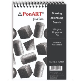 PonART Drawing&Painting Blok 190 gr A5 20 Yaprak PonART Drawing&Painting Blok 190 gr A5 20 Yaprak