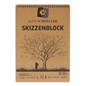 Alex Schoeller Spiralli Kraft Bloklar 25x35