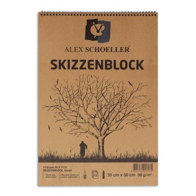 Alex Schoeller Spiralli Kraft Bloklar 35x50