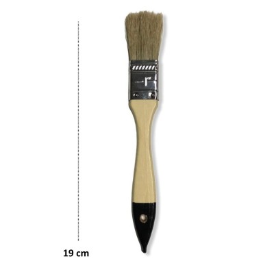 Natural Doğal Kıl Zemin Fırça 1 İnç (2,5 cm)