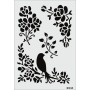 biStencil Dalda Kuş Şablon 25x35cm E-051