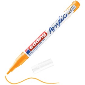 edding 5300 Akrilik Markör 1-2mm Yuvarlak Uç Güneş Sarısı