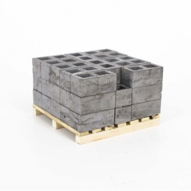 Minyatür Düz Çimento Blok 1/12 GRİ - 80 adt