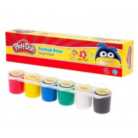 Play-Doh Parmak Boyası 6 Renk Birleşik 30 Ml.