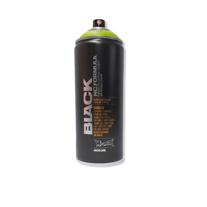 Montana BLACK Spray Paint 400ml Slimer