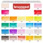 Bruynzeel Aquarelle Kuru-Sulu Kalem Boya Seti 24 Renk