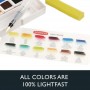 Derwent Inktense 12'Li Tablet Suluboya Seti Palet No:1 - Paınt Pan Pocket Set #1