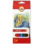 Kohinoor Set of Aquarell Coloured Pencils 3718 24 Fish