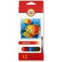 Kohinoor Set of Aquarell Coloured Pencils 3716 12 Fish