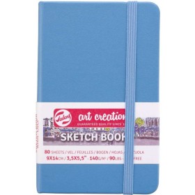 Talens Art Creation Eskiz Defteri 9x14cm 140gr 80 yp Sert Kapak MAVİ Talens Art Creation Sketchbook Lake Blue 9 x 14 cm, 140 g, 80 Yaprak
