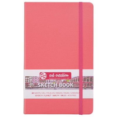 Talens Art Creation Sketchbook Mercan Kırmızısı 13 x 21 cm, 140 g, 80 Yaprak
