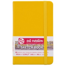 Talens Art Creation Eskiz Defteri 9x14cm 140gr 80 yp Sert Kapak SARI Talens Art Creation Sketchbook Altın Sarı 9 x 14 cm, 140 g, 80 Yaprak