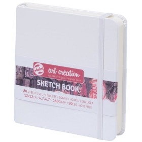 Talens Art Creation Eskiz Defteri 12x12cm 140gr 80 yp Sert Kapak BEYAZ Talens Art Creation Sketchbook Beyaz 12 x 12 cm, 140 g, 80 Yaprak