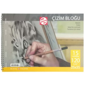 Talens Çizim Bloğu 120 gr 15 yp 25x35 cm.