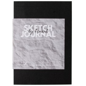 Fanart Sketch Journal A6 Ivory Kağıt Eskiz Defteri Siyah