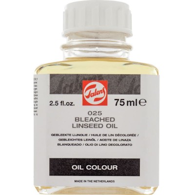 Talens Bleached Linseed Oil 025 Ağartılmış Keten Yağı 75ml