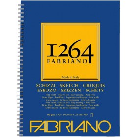 Fabriano 1264 Sketch Paper Eskiz Defteri 90 Gr. A5 60 Yp.