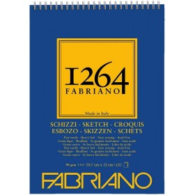 Fabriano 1264 Sketch Paper Eskiz Defteri 90 gr. 120 Yp. A4