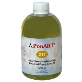 Ponart Ağartılmış Haşhaş Yağı (Lukas Poppy Seed Oil) 500 ml.