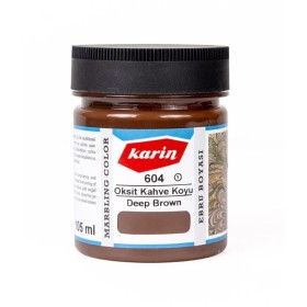 Karin 101 Beyaz  Ebru Boyası Ezilmiş