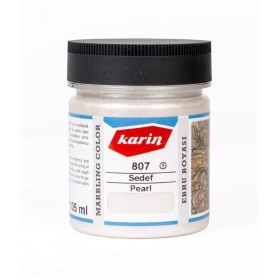 Karin 807 Sedef 105cc  Ebru Boyası Ezilmiş