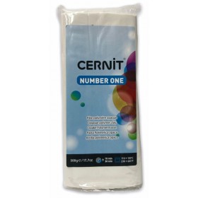 Cernit Number One Polimer Kil 027 Opaque White