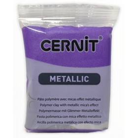 Cernit Metalik Polimer Kil 900 Violet
