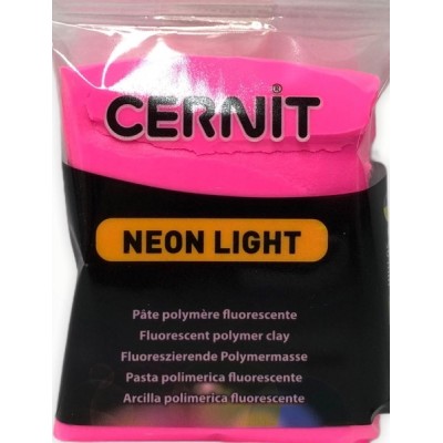 Cernit Neon Light (Fosforlu) Polimer Kil 922 Fuschia