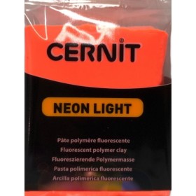 Cernit Neon Light (Fosforlu) Polimer Kil 752 Orange